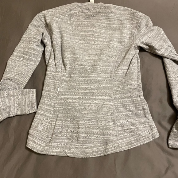 Lululemon asymmetric sweater grey - Picture 2 of 4